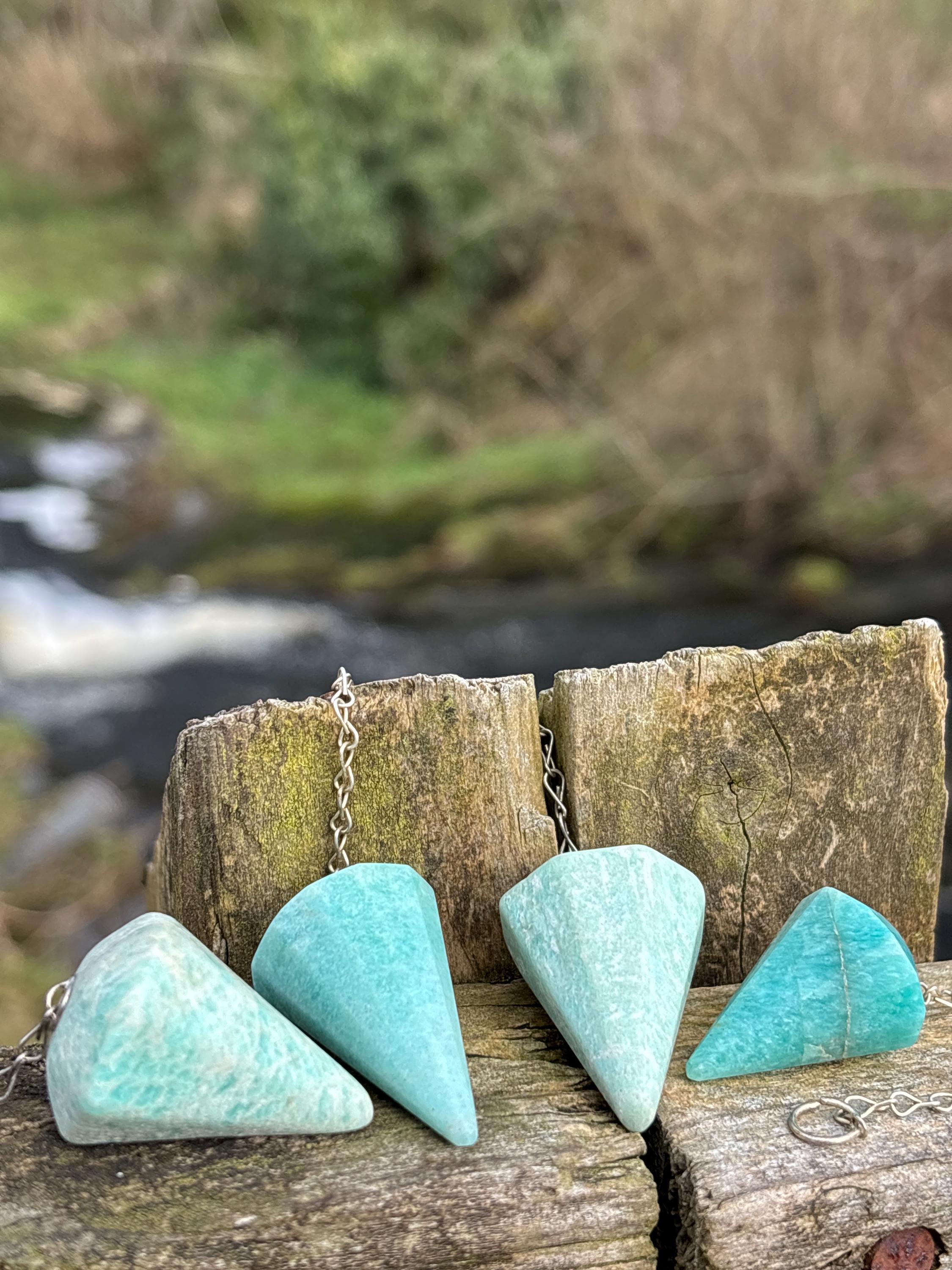 Amazonite Pendulum Healing Crystals