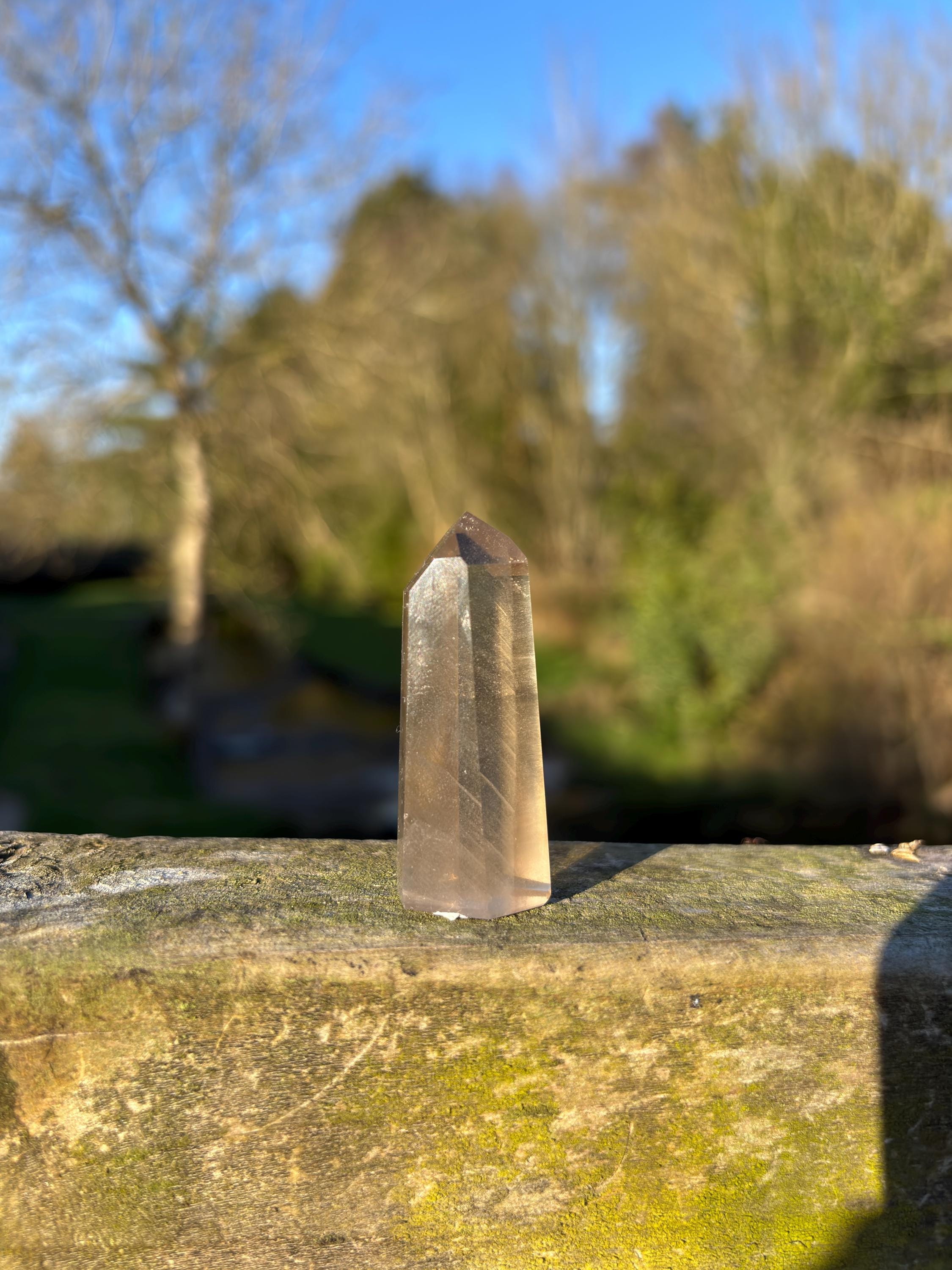 Natural Citrine Tower | Aracuaí Brazil Crystal | Genuine Citrine Point | Abundance Stone | Polished Quartz High Quality Healing Crystal