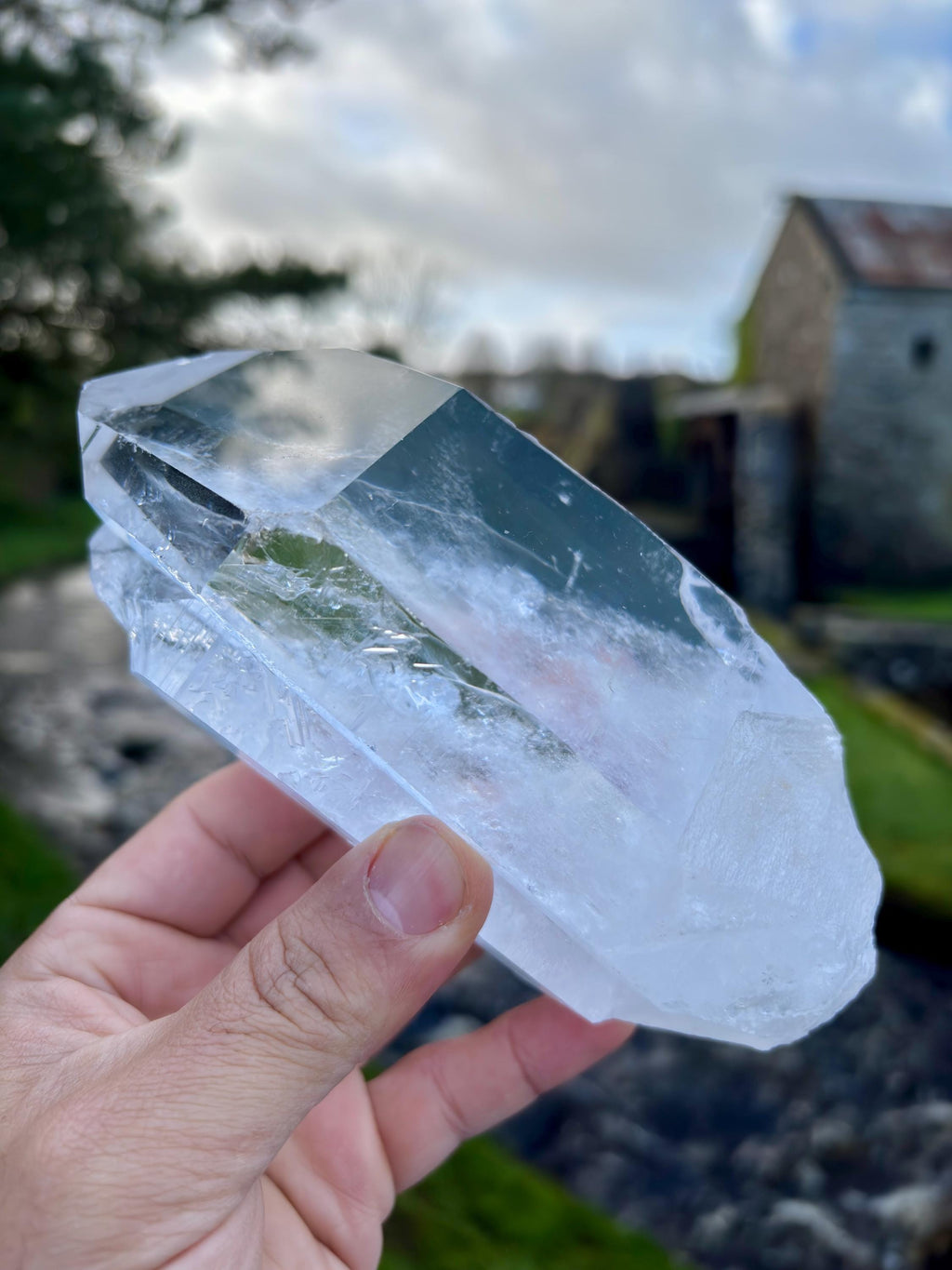 Extra Transparent Clear Quartz Point | Large Brazilian Collector Specimen 1kg