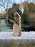 Smoky Quartz Phantom Polished Point | Natural Crystal Tower | Grounding & Protection Stone | High Quality Healing Crystal