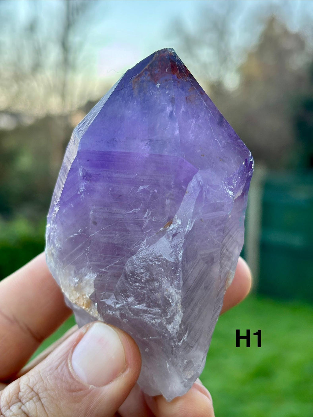 Brazilian Amethyst Point • Natural Purple Crystal for Reiki & Meditation